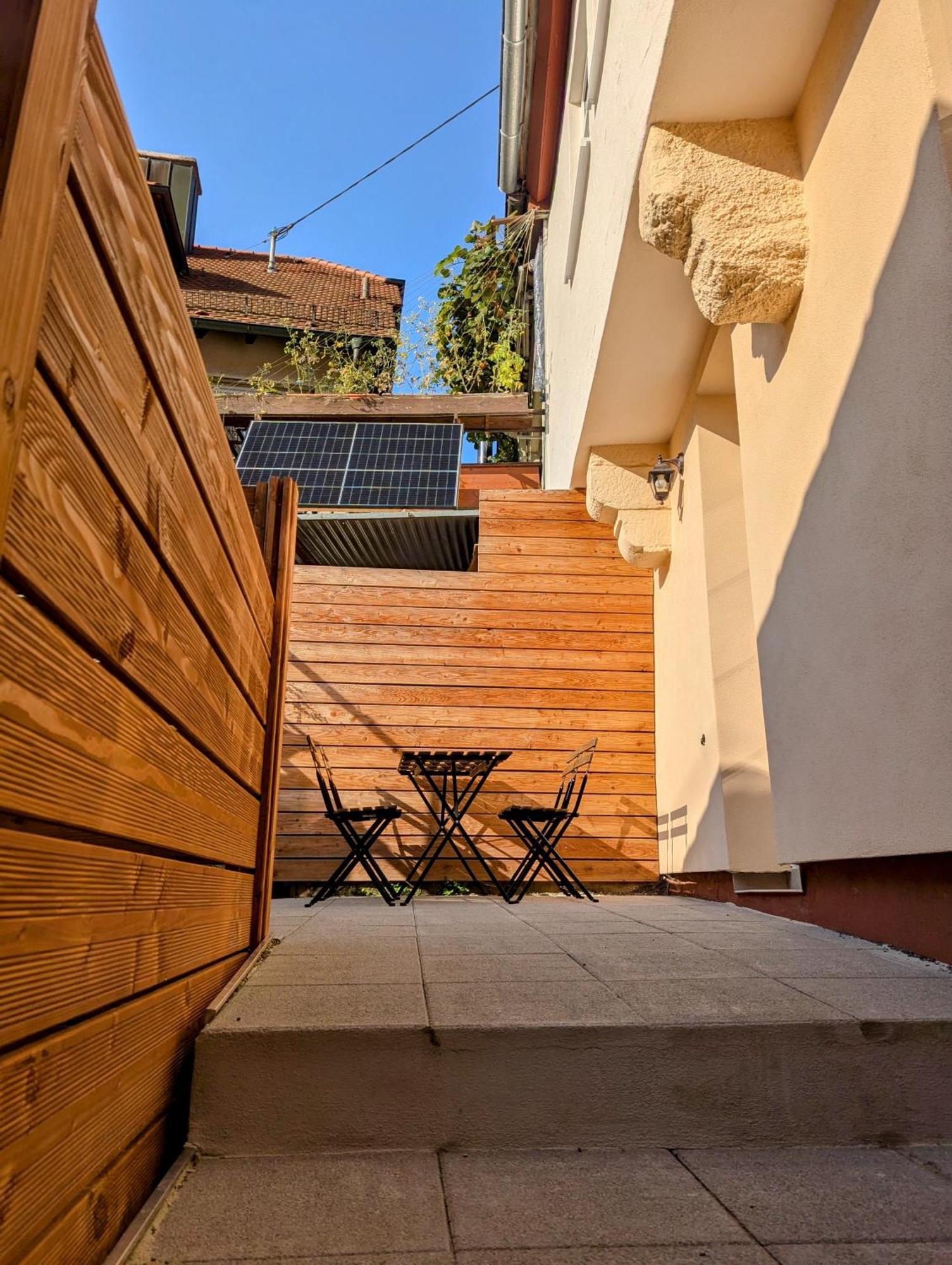 Gemuetliche Oase Im Denkmal Appartement Bonnigheim Buitenkant foto